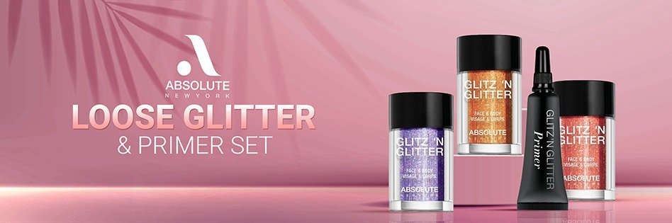 Absolute New York Loose Glitter & Primer Set