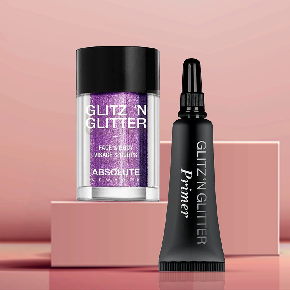 Absolute New York Loose Glitter & Primer Set