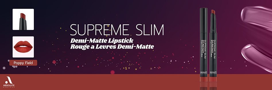 Absolute New York Supreme Slim Demi Matte Lipstick