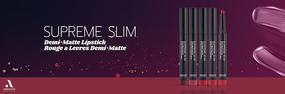 Absolute New York Supreme Slim Demi Matte Lipstick