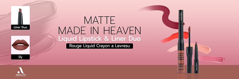 Absolute New York Matte Made In Heaven Liquid Lipstick & Liner Duo