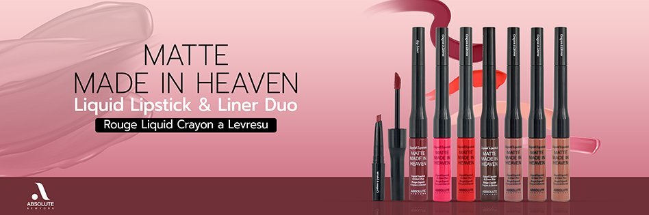 Absolute New York Matte Made In Heaven Liquid Lipstick & Liner Duo