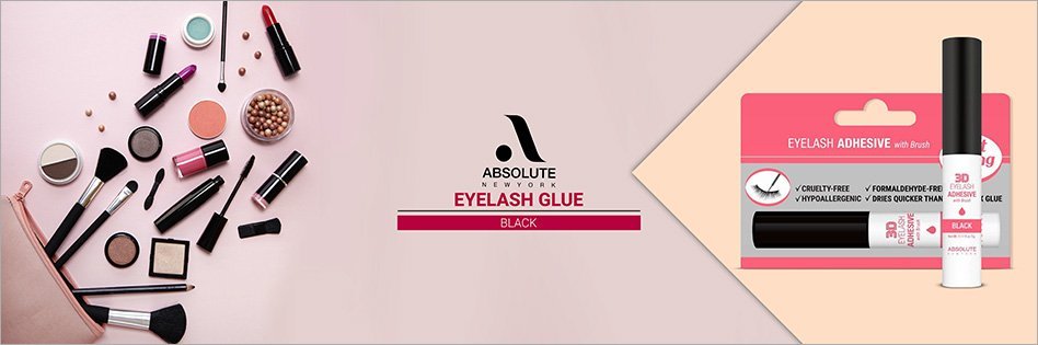 Absolute New York 3D Eyelash Glue Adhesive With Brush