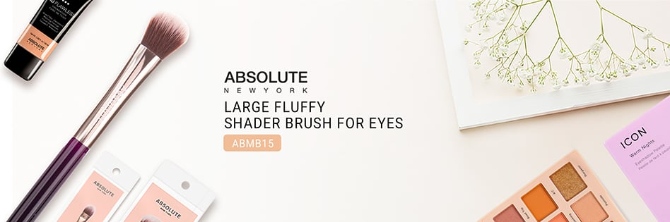 Absolute New York Large Fluffy Shader Brush For Eyes