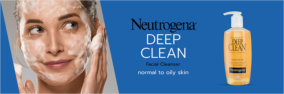 Neutrogena Deep Clean Facial Cleanser Normal To Oily Skin