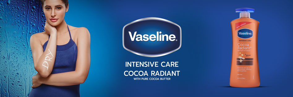 لوشن الجسم فازلين للعناية المركزة بالكاكاو المتوهج