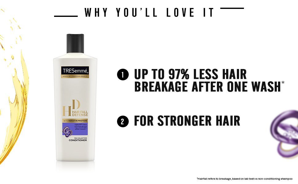 Why you'll love it. 1 Up to 97% less Hair Breakage after one wash. 2 For stronger Hair