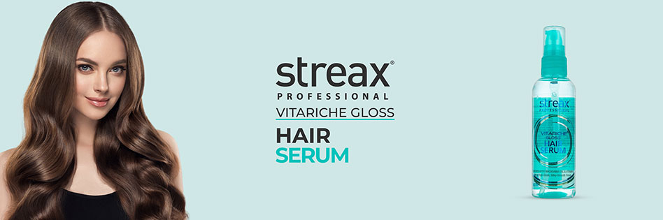 Streax Pro Vita Gloss Hair Serum - 100ml Streax Pro Vita Gloss Hair Serum - 100ml
