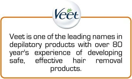 Veet is one of the leading names in depilatory products with over 80 year's experience of developing safe, effective hair removal products.