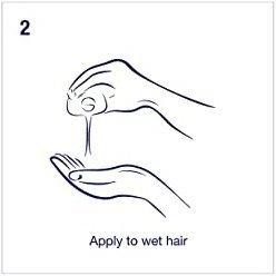 step 2: Apply to wet hair