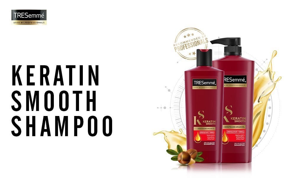 Tresemme keratin Smooth Shampoo, Recommended by professionals