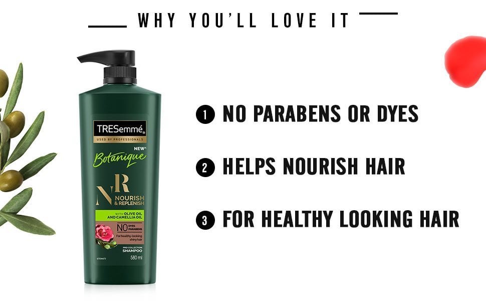 Why you'll love it. No parabens or dyes, helps nourish hair, Forhealth looking hair