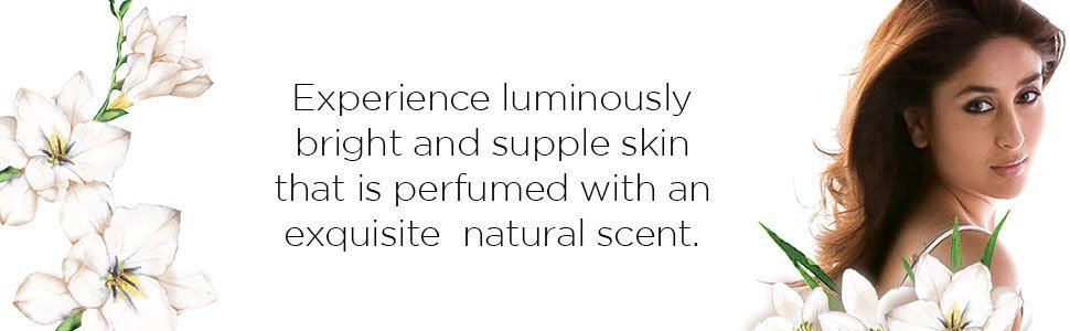 Experience luminously bright and supple skin that is perfumed with an exquisite natural scent.