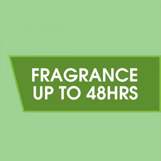 Fragrance up to 48 Hours