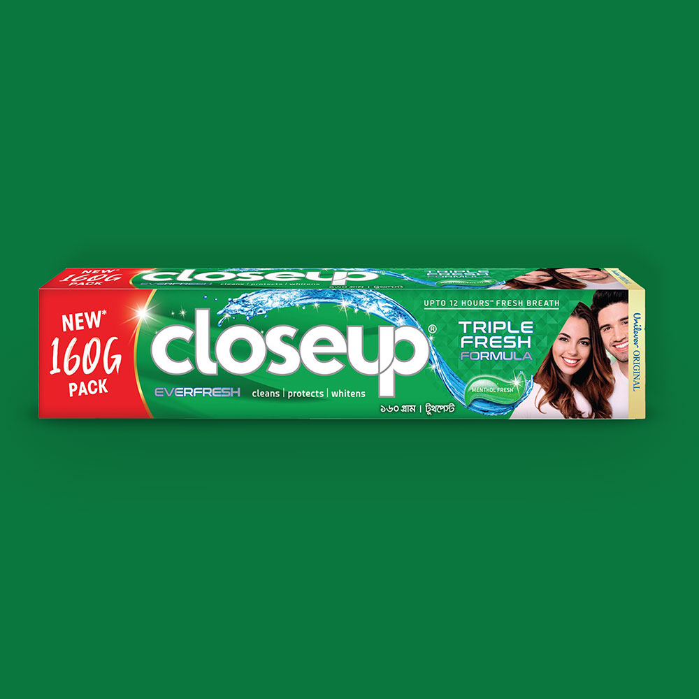 Closeup Toothpaste Menthol Fresh 160g