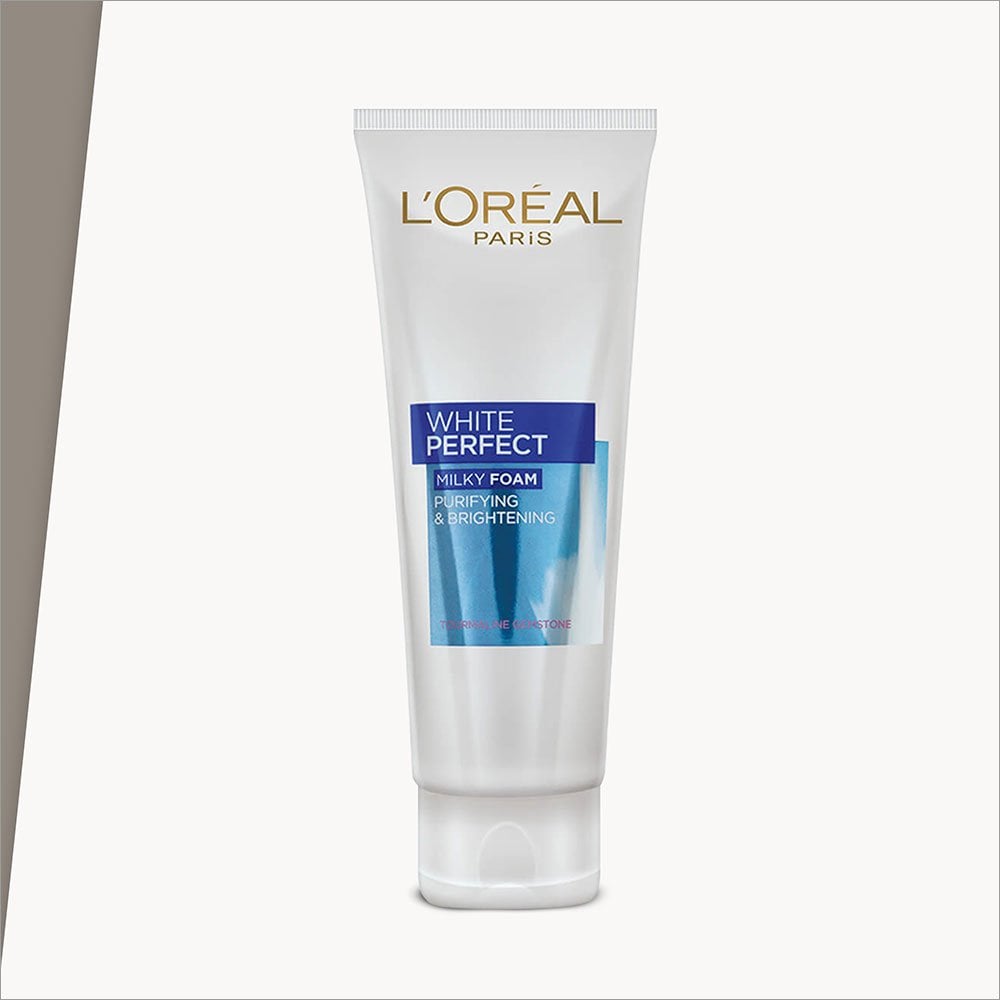 Loreal White Perfect Purifying & Brightening Milky Foaming Facewash