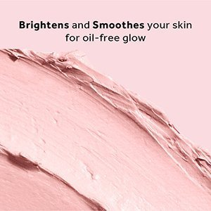 Brightens and smoothes your skin for oil-free glow