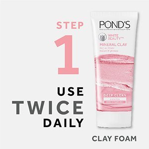 Use twice daily clay foam